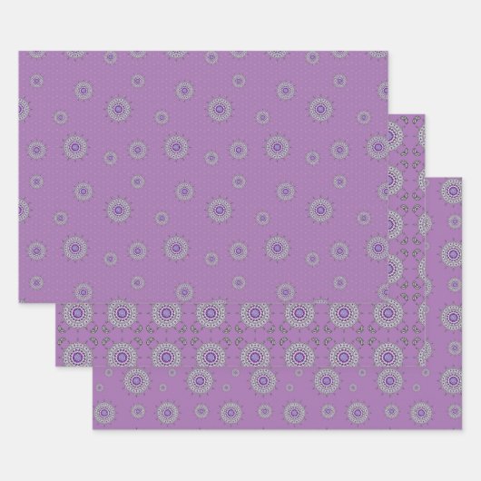 Ensemble de papier d'enveloppement d'argent Imagin (Lot)