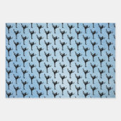 Ensemble de papier d'enveloppement de conception d (Devant 2)