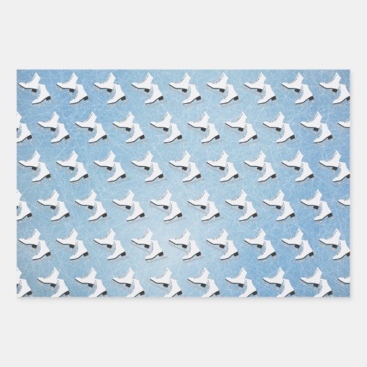 Ensemble de papier d'enveloppement de conception d (Devant)