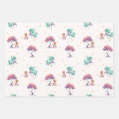 Ensemble de papier d'enveloppement de dragon et de (Devant 2)