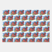 Ensemble de papier d'enveloppement de la grange ro (Devant)