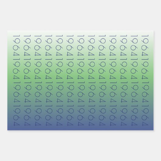 Ensemble de papier d'enveloppement de l'espace ble (Devant 3)