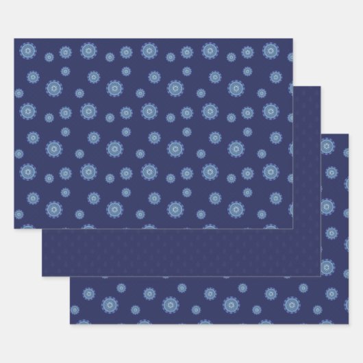 Ensemble de papier d'enveloppement de mandala d'ea (Lot)