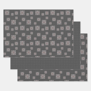 Ensemble de papier d'enveloppement de vision du tu