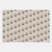 Ensemble de papier d'enveloppement d'ours (Devant 3)