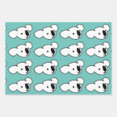 Ensemble de papier d'enveloppement Koala Jo (Devant 3)