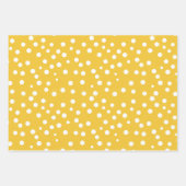 Ensemble de papier enveloppant citron (Devant 3)