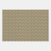 Ensemble de papier motif Feuille vert (Devant 2)
