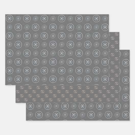 Ensemble de papier pour enveloppement de mandala d (Lot)