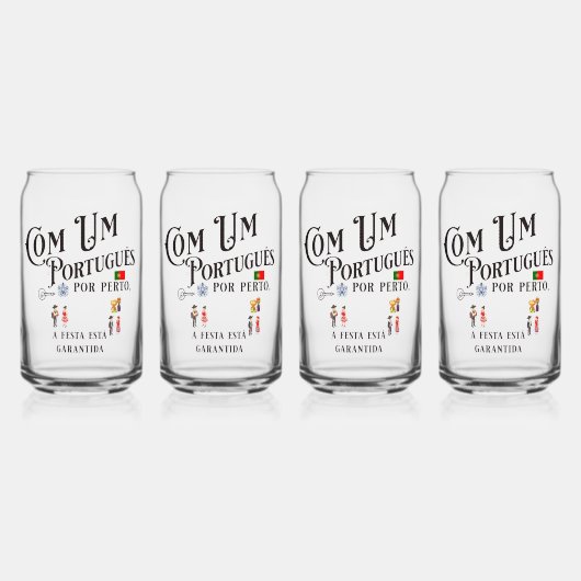 Ensemble de produits de boisson Com um Portugues p (Recto)