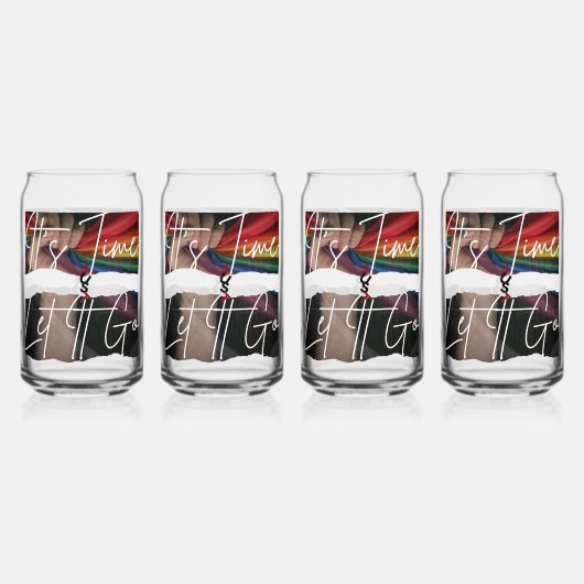 Ensemble de produits de boisson Imprimé de verre (Recto)