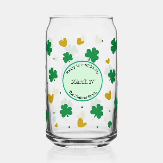 Ensemble de produits de la journée St. Patrick (Recto)