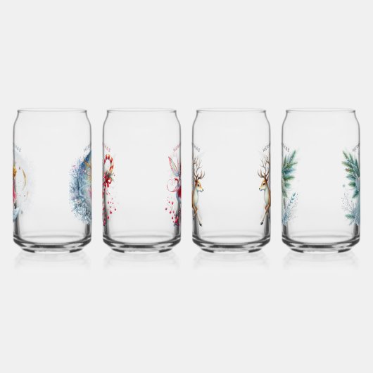 Ensemble de quatre fées de Noël Joyeux Noël (Droite)