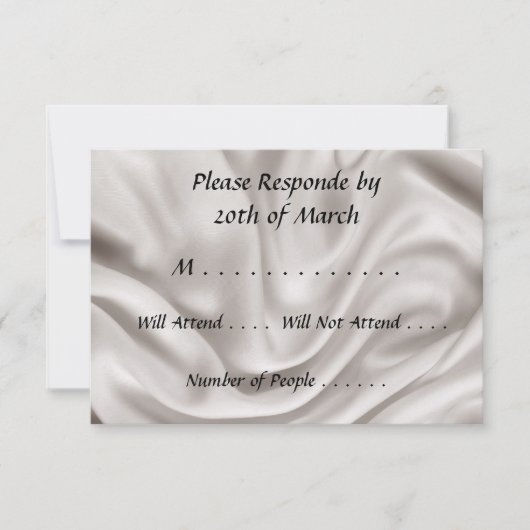 Ensemble de réponse de mariage crème (Devant)