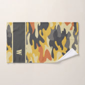 Ensemble de serviette de bain Camouflage et chasse (Serviette à main)