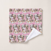 Ensemble de serviette de bain pour chiots (Gant de toilette)