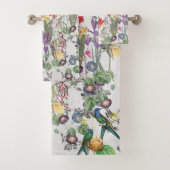 Ensemble de serviette de Bath de ciel d'oiseau de (En situation)