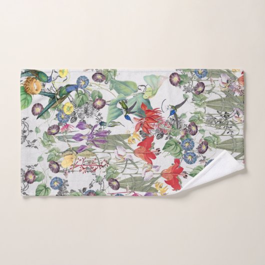 Ensemble de serviette de Bath de ciel d'oiseau de (Serviette à main)