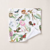 Ensemble de serviette de Bath de ciel d'oiseau de (Gant de toilette)