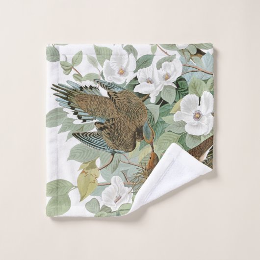 Ensemble de serviette de Bath de faune de fleurs (Gant de toilette)