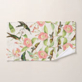 Ensemble de serviette de Bath de faune de fleurs (Serviette à main)