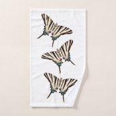 Ensemble de serviette de Bath de faune de papillon (Serviette à main)