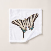 Ensemble de serviette de Bath de faune de papillon (Gant de toilette)