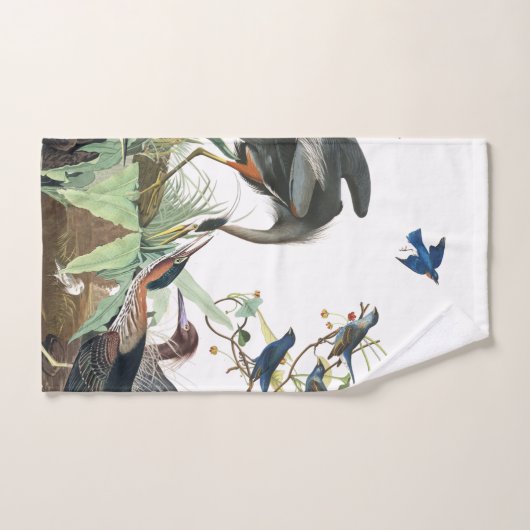 Ensemble de serviette de Bath de faune d'oiseaux (Serviette à main)