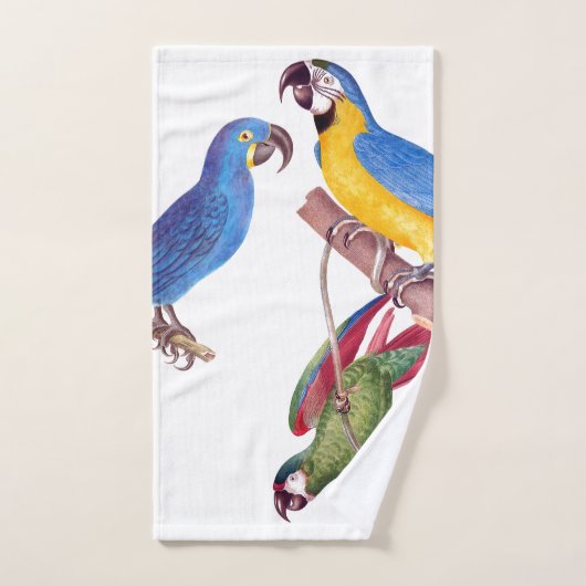 Ensemble de serviette de Bath de faune d'oiseaux (Serviette à main)