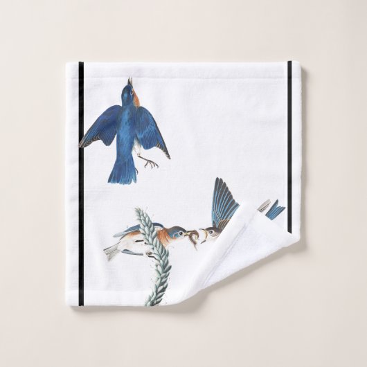 Ensemble de serviette de Bath de faune d'oiseaux (Gant de toilette)