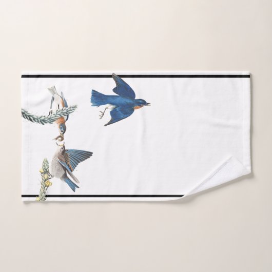 Ensemble de serviette de Bath de faune d'oiseaux (Serviette à main)