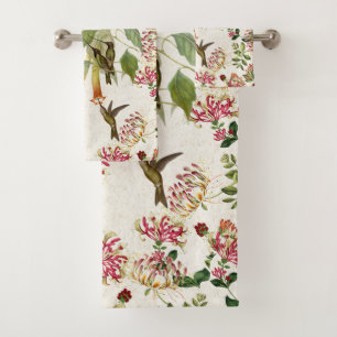 Ensemble de serviette de Bath de fleur de