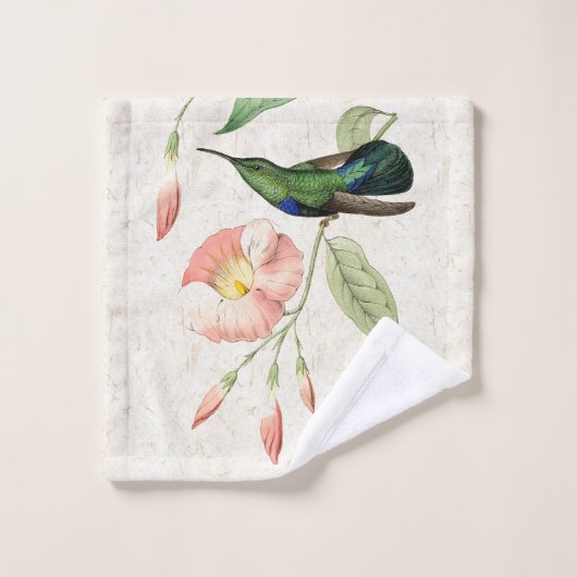 Ensemble de serviette de Bath de fleur de (Gant de toilette)