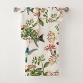 Ensemble de serviette de Bath de fleur de (En situation)