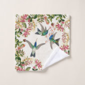 Ensemble de serviette de Bath de fleur de (Gant de toilette)