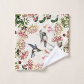 Ensemble de serviette de Bath de fleur de (Gant de toilette)