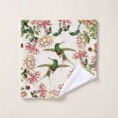 Ensemble de serviette de Bath de fleur de (Gant de toilette)