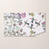 Ensemble de serviette de Bath de fleur de fleur (Serviette à main)