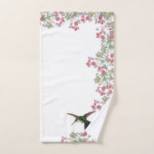 Ensemble de serviette de Bath de fleur de pois (Serviette à main)