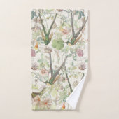 Ensemble de serviette de Bath de fleur sauvage de (Serviette à main)