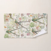 Ensemble de serviette de Bath de fleur sauvage de (Serviette à main)