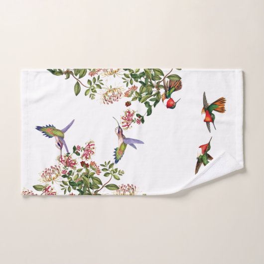 Ensemble de serviette de Bath de fleurs d'animaux (Serviette à main)
