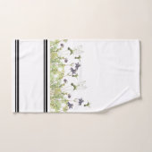 Ensemble de serviette de Bath de fleurs de (Serviette à main)
