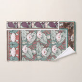 Ensemble de serviette de Bath de fleurs de (Serviette à main)