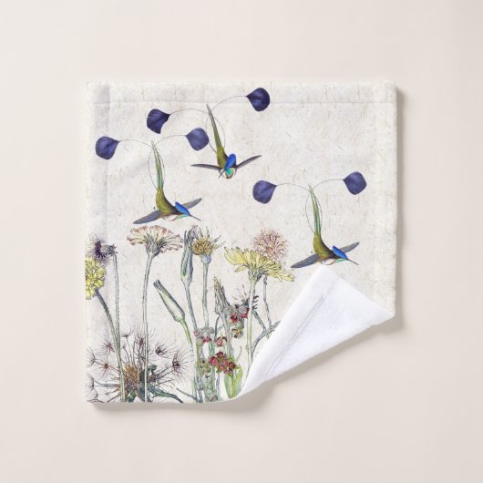 Ensemble de serviette de Bath de fleurs de Catsear (Gant de toilette)