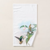 Ensemble de serviette de Bath de fleurs d'orchidée (Serviette à main)