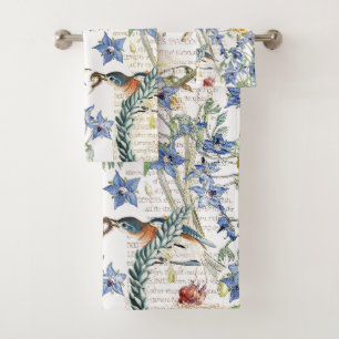 Ensemble de serviette de Bath de jonquilles de