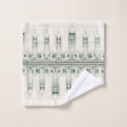 Ensemble de serviette de Bath de Nouveau Fleur de (Gant de toilette)