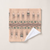 Ensemble de serviette de Bath de Nouveau Fleur de (Gant de toilette)