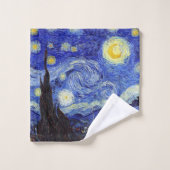 Ensemble de serviette de Bath de nuit étoilée (Gant de toilette)